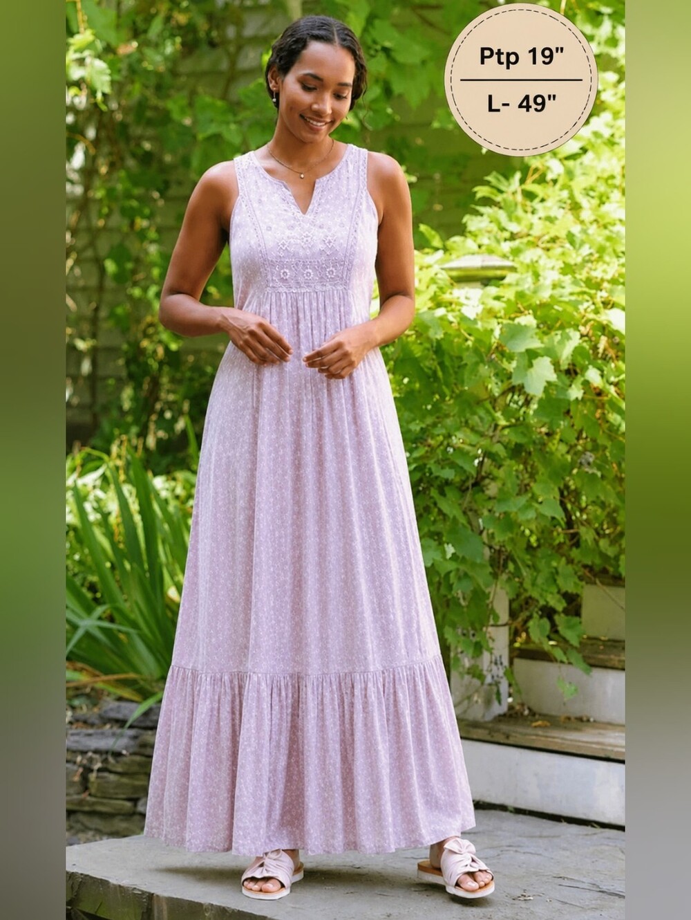 APRIL CORNEL Willa Rose Embroidered Dress - Amethyst